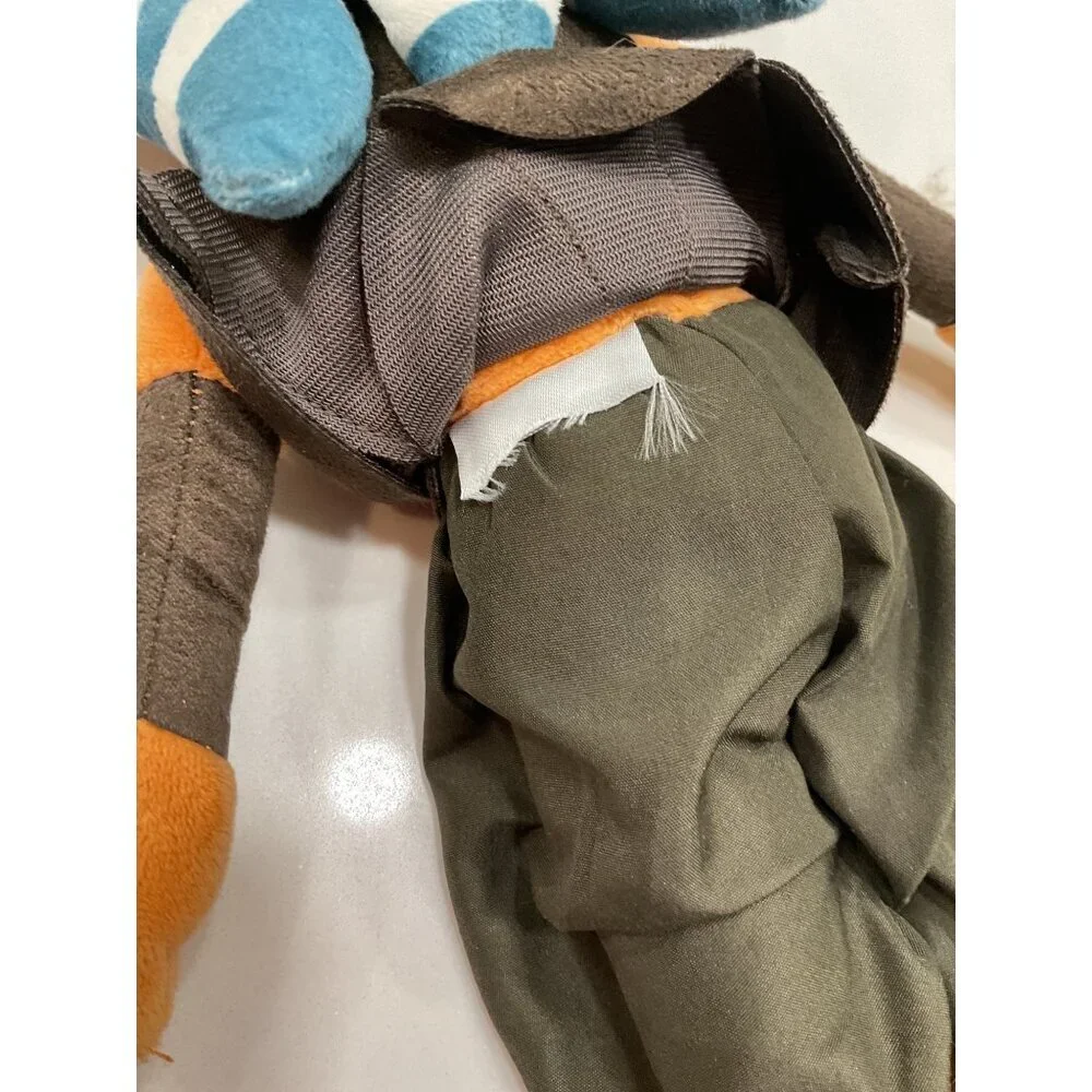 Disney Store Ahsoka Tano Star Wars Princess Plush Embroidered Features